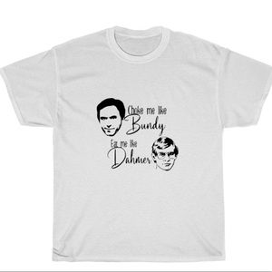 Serial killer Jeffrey Dahmer and Ted Bundy.